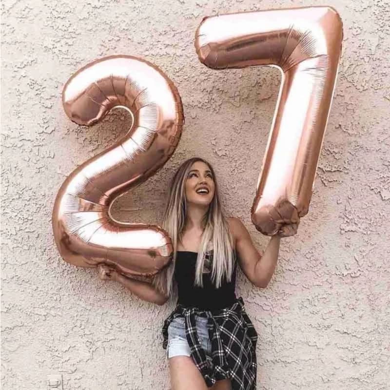 36 inches foil ballons digit