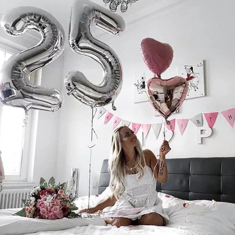 36 inches foil ballons digit