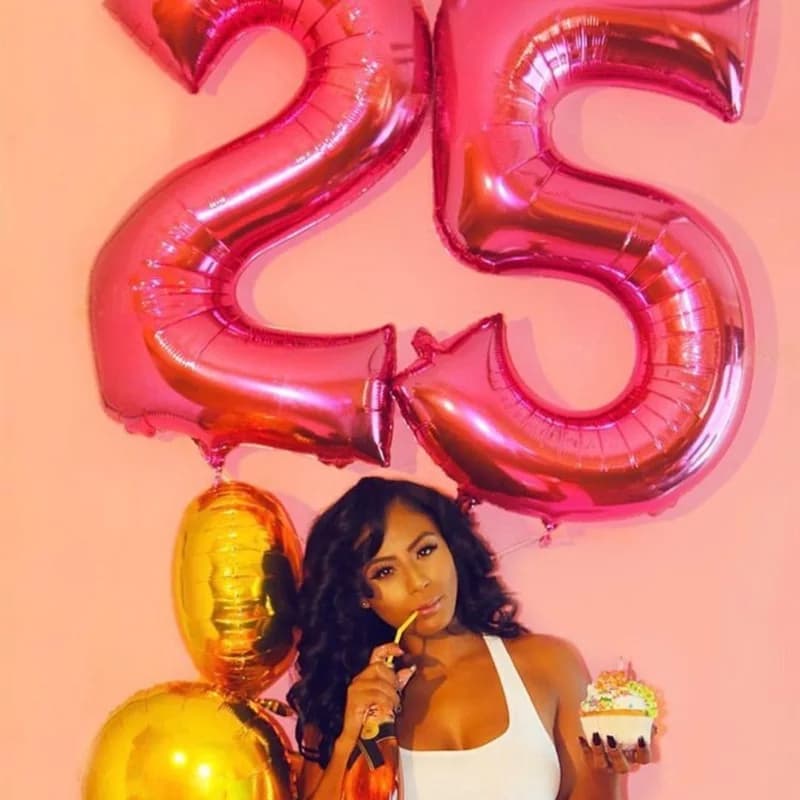 36 inches foil ballons digit